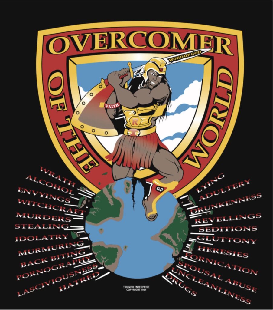 The Overcomers Program affiliation badge for instructor Ron Smith